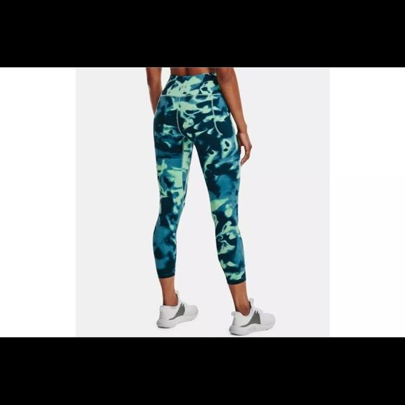 Under Armour Meridian High Rise Print Ankle Leggings X-Small - Picture 3 of 6